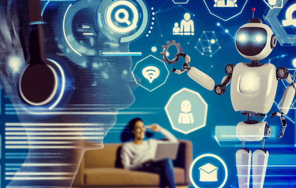Transformação do atendimento ao cliente com IA